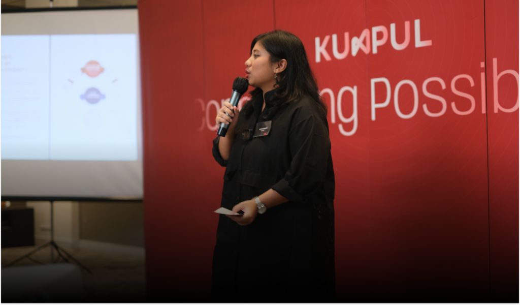 Picture – Sarita Kinanti, Associate Director of KUMPUL Impact. Internal Documentation.